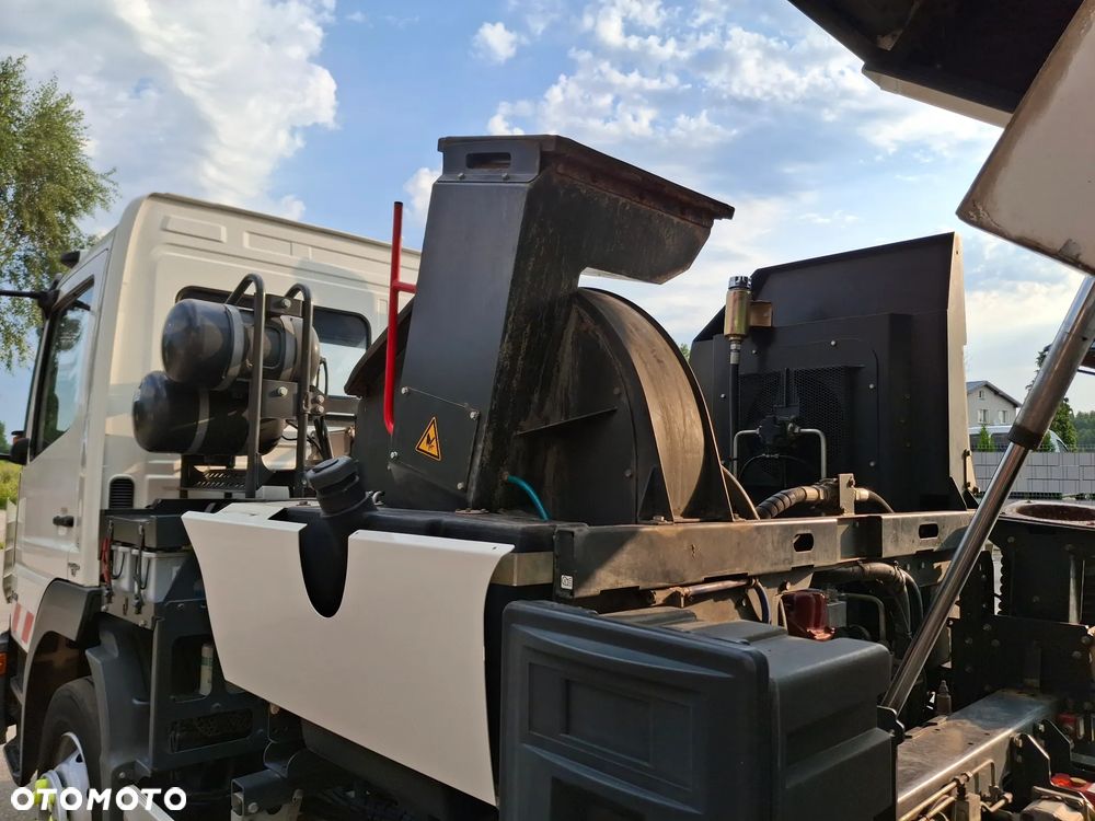 Mercedes-Benz Atego 1321 Zamiatarka BUCHER CityFant 5000 Euro 6 PM10 Rura Do Liści Studzienek Karcher Wysokiego Ciśnienia Napęd Hydrostatyczny - 24