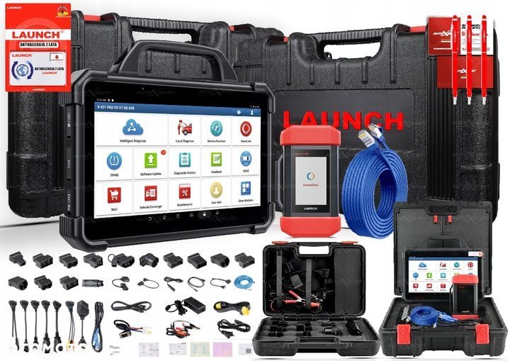 Launch Profesjonalny Tester Diagnostyczny FULL X431 PAD VII ELITE  LAUNCH - 1