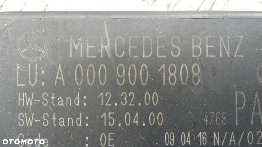 moduł sterownik pdc mercedes a0009001808 nr m366 - 4