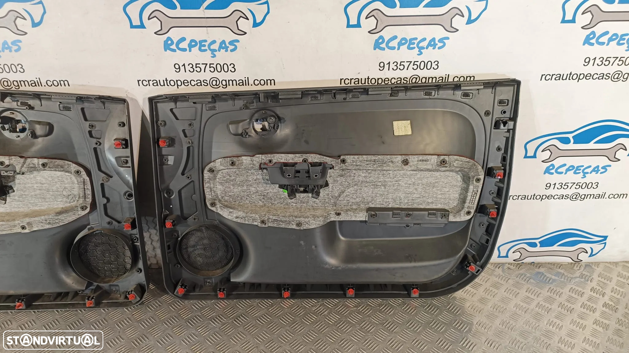 BANCOS FIAT 500 312 TECIDO QUARTELAS - 20