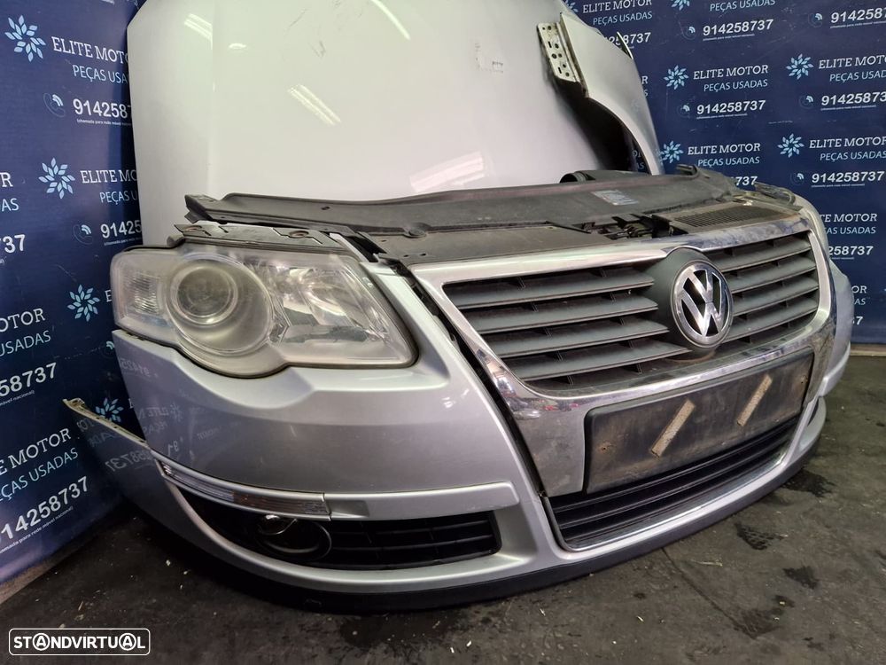 Frente completa usada VW PASSAT B6 VOLKSWAGEN 2.0 TDI capot parachoques oticas guardalamas - 4
