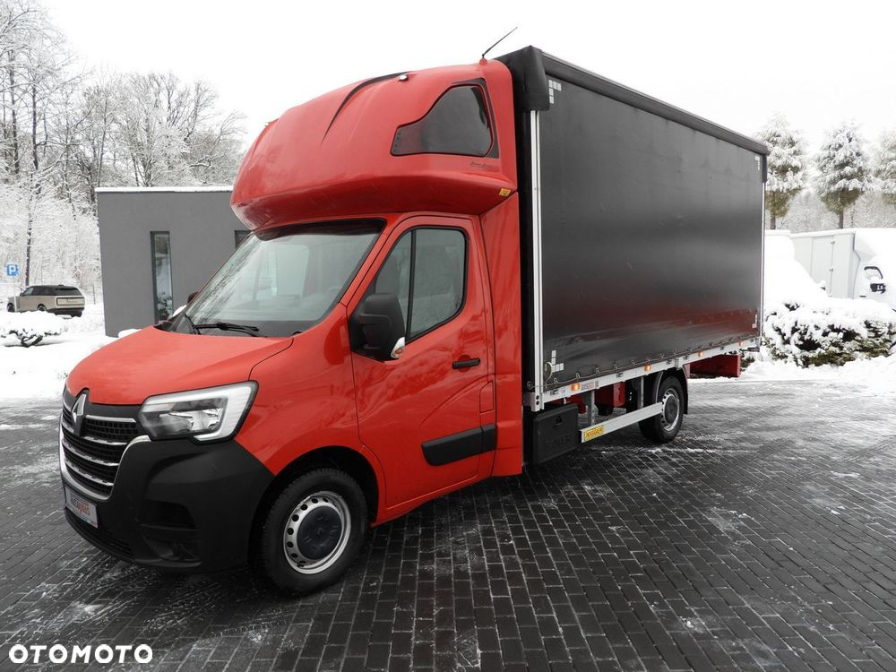Renault MASTER PLANDEKA 10 PALET WEBASTO TEMPOMAT LEDY PNEUMATYKA KLIMATYZACJA  165KM - 21