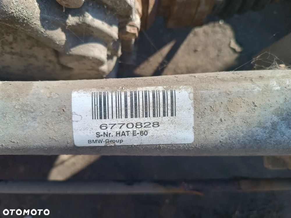 BMW E60 LIFT 2009R  N47 2.0D ZAWIESZENIE TYŁ TYLNE KOMPLETNE  6770828 POŁOŚKI - 2
