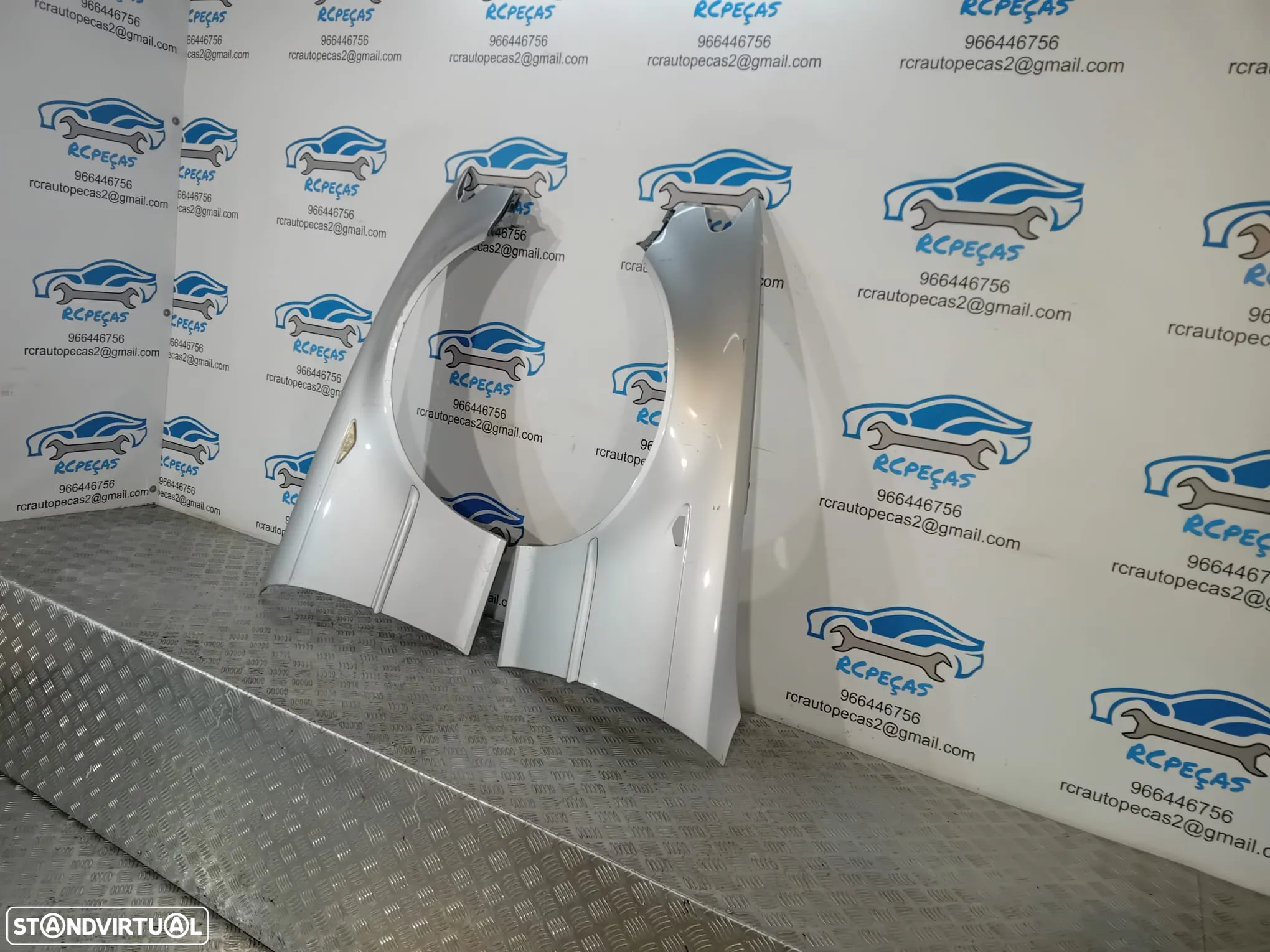 .Conjunto Guardalamas Originais BMW E46 Coupe LCI Facelift Fase 2 7065263 7065264 2003 - 2006 - 3
