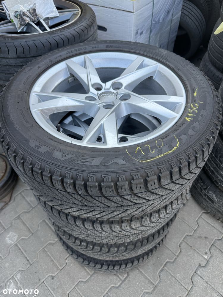 Koła aluminiowe wielosezonowe oryginał Audi Q3 5x112 Goodyear 235/55/17