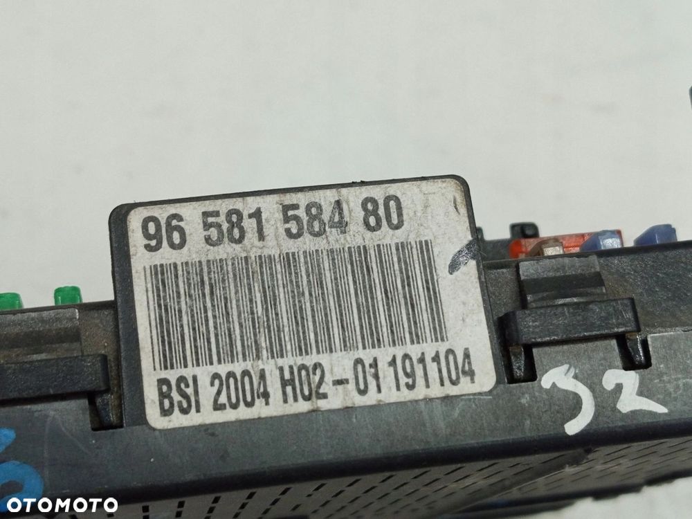 SKRZYNKA BEZPIECZNIKÓW BSI CITROEN C5 I LIFT 9658158480 - 5