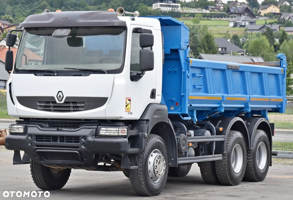 Renault Kerax 410* WYWROTKA 5,20m + BORDMATIC / 6x4 - 5