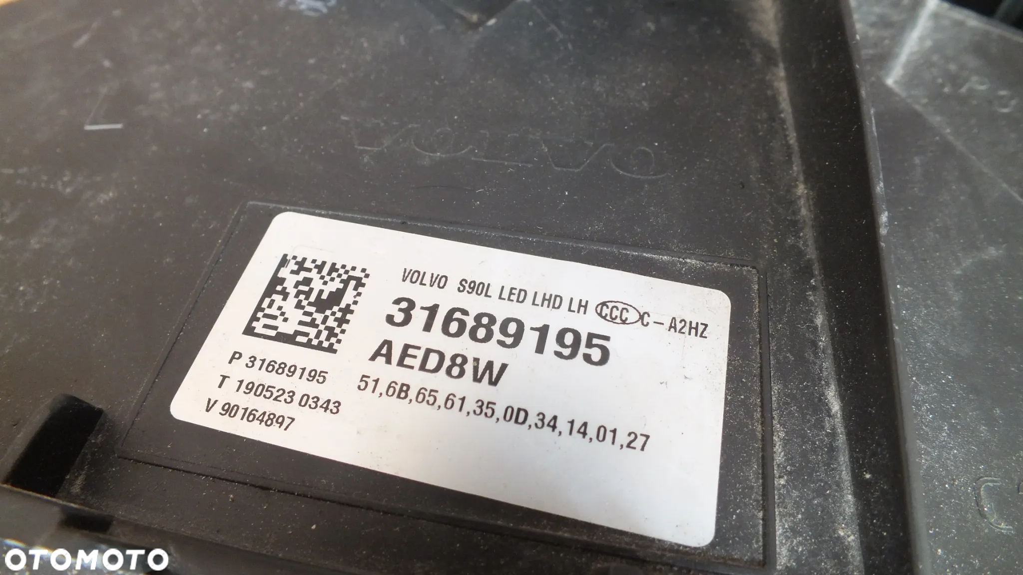 Lampa przednia lewa Volvo V90 Fulled 31689195 - 9