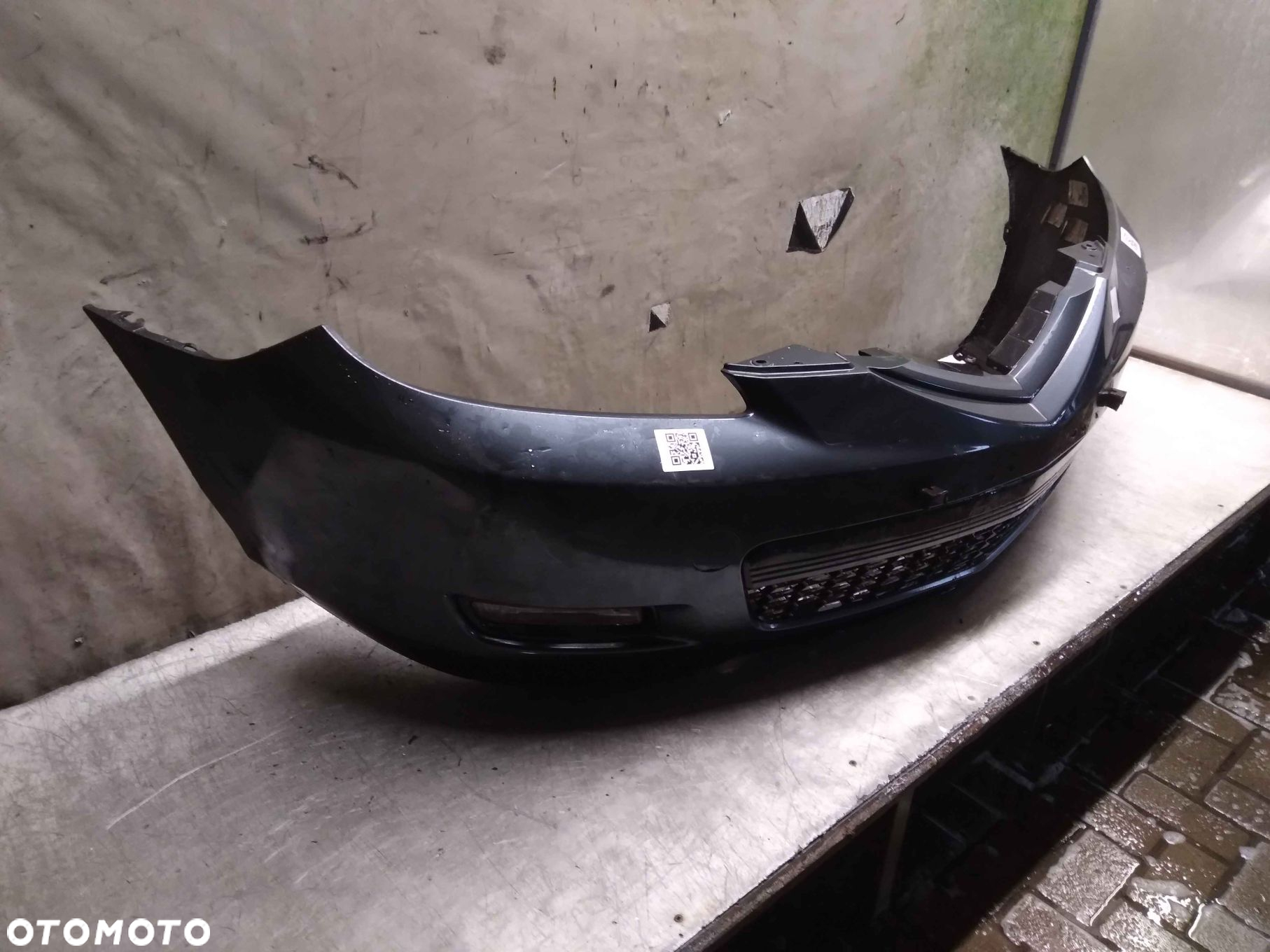/ ZDERZAK PRZÓD PRZEDNI MAZDA 3 BK LIFT FL SZARY GRAFITOWY - 2