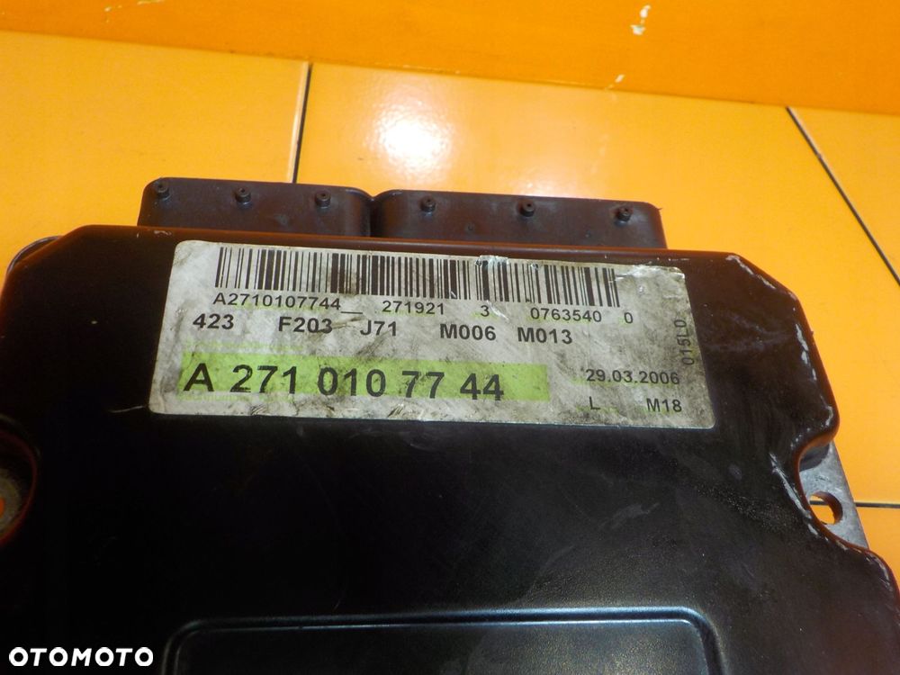 MERCEDES W203 C160K 1.8 B 07r 271 sterownik komputer silnika A2711534491 - 4