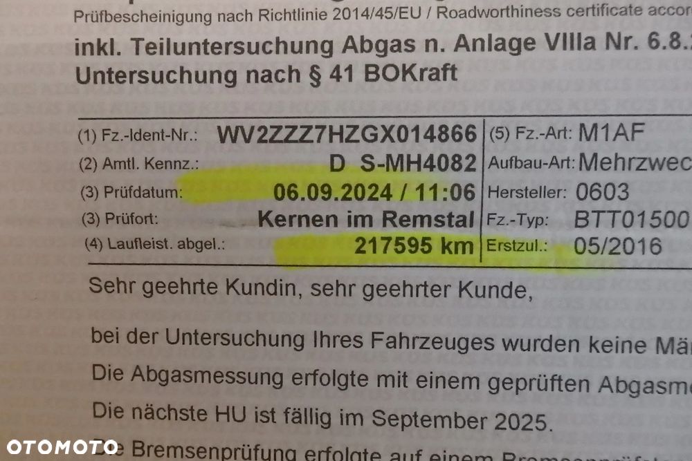 Volkswagen Transporter Kurz EU6 Plus Trendline - 10