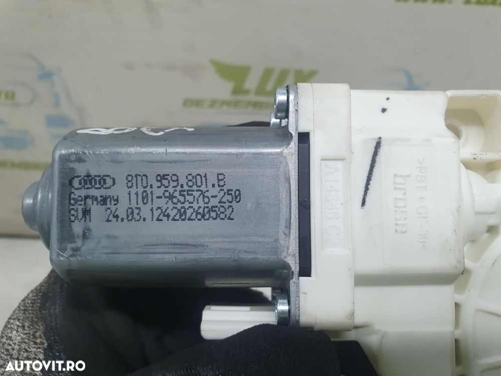 Motoras geam stanga fata 8t0959801b Audi A5 8T [facelift] [2011 - 201 - 5