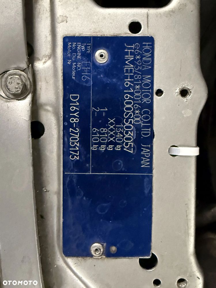 Honda CRX 1.6 ESi DEL SOL - 5