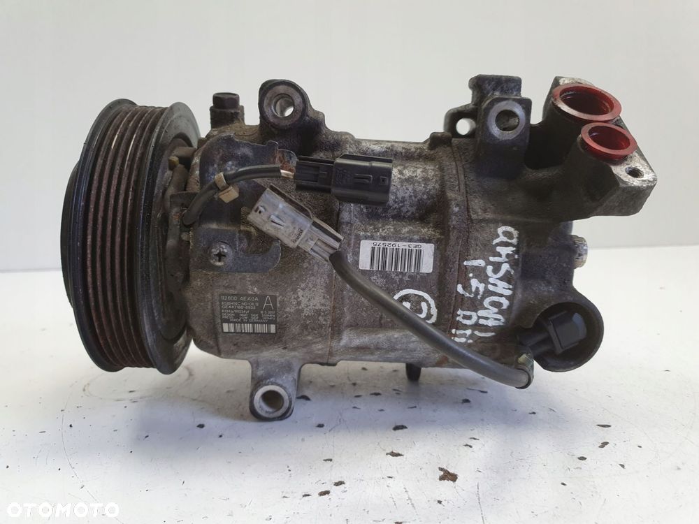 SPRĘŻARKA KLIMATYZACJI Nissan Qashqai J11 1.5 DCI _ pompa 92600 4EA0A - 1