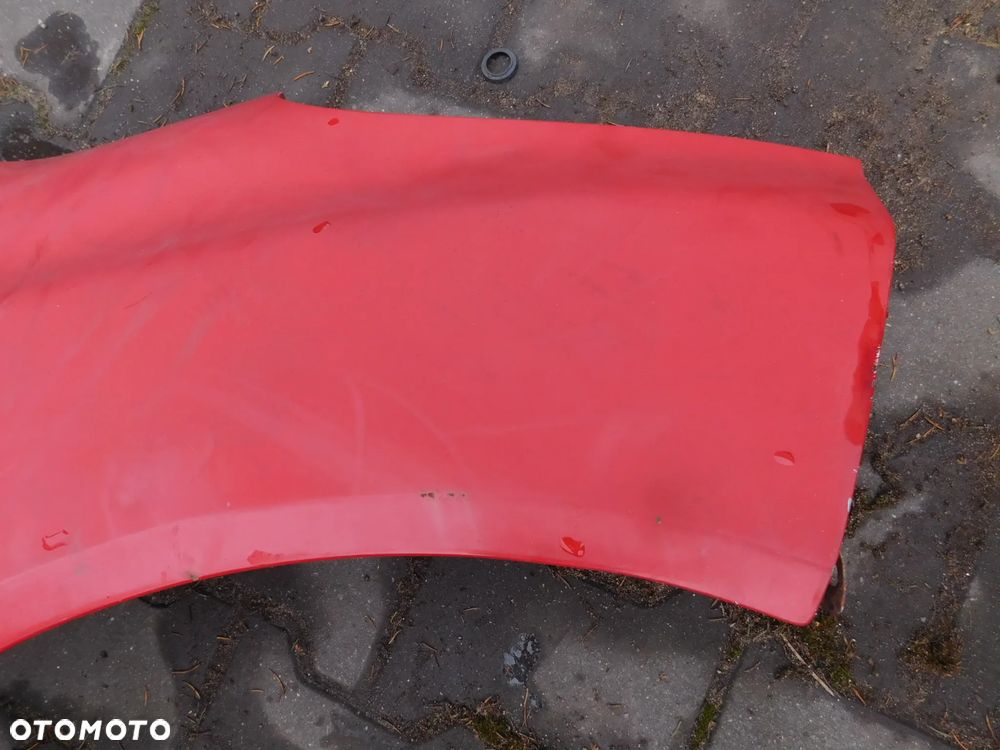 błotnik prawy przód NISSAN MICRA K12 CZERWONY - 4