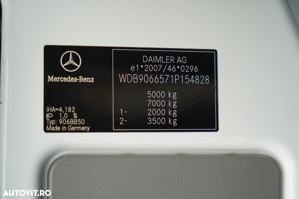 Mercedes-Benz SPRINTER 516 BLUETEC / AER CONDIȚIONAT / IMPORTAT - 39