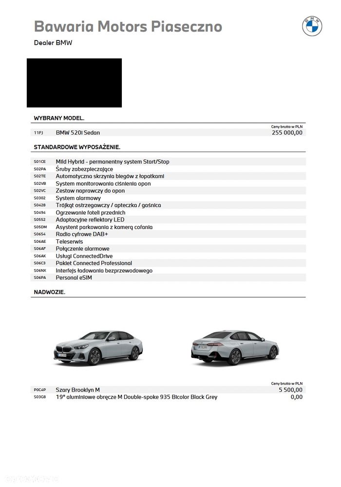 BMW Seria 5 520i mHEV M Sport sport - 17