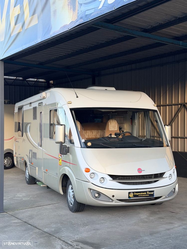 Burstner Aviano i727 AUTOCARAVANA cama central mais cama elevatória. - 2