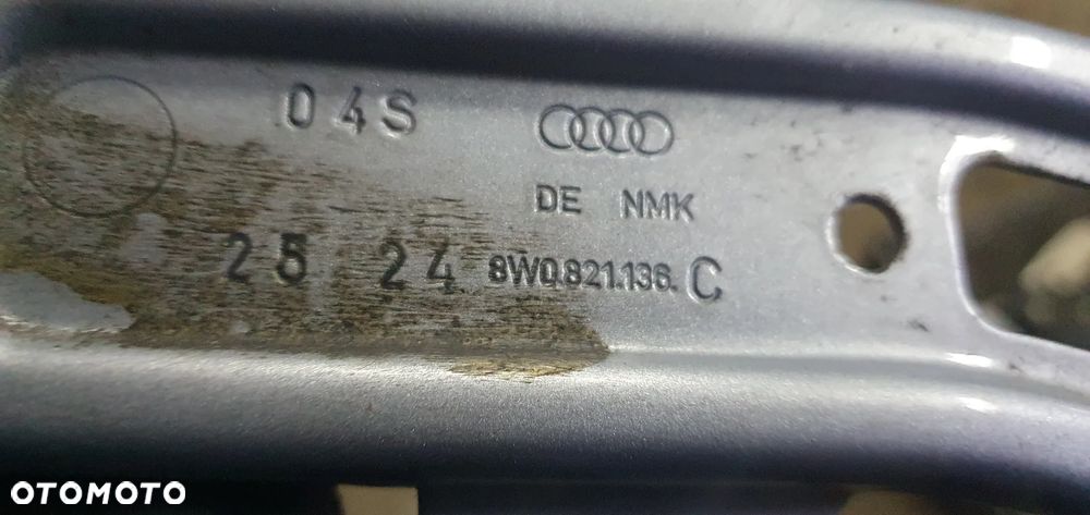 Mocowanie błotnika uchwyt prawy przód Audi A4 B9 8W0821136C - 6