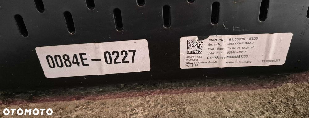 MAN TGA TGX TG Klippan Lodówka Schowek 81.63910.6320 Nowa OE - 5