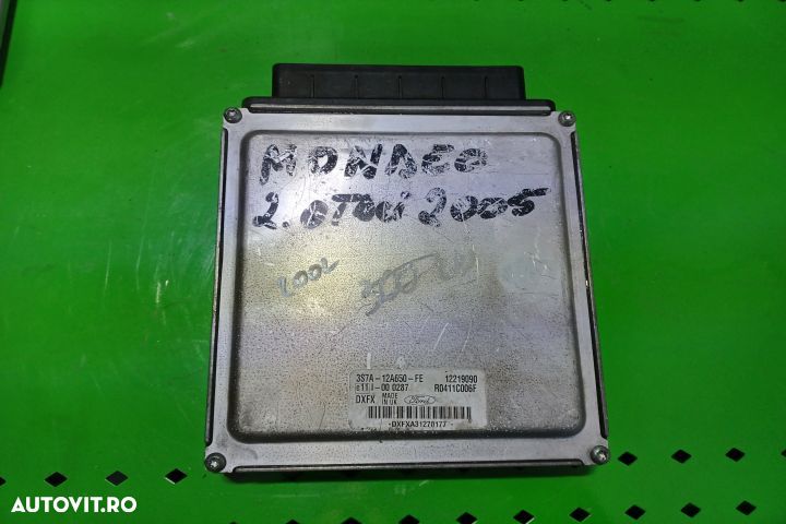 CALCULATOR ECU 2.0 TDCI 3S7A12A650FE Ford Mondeo MK3 [facelift] [2003 - 1