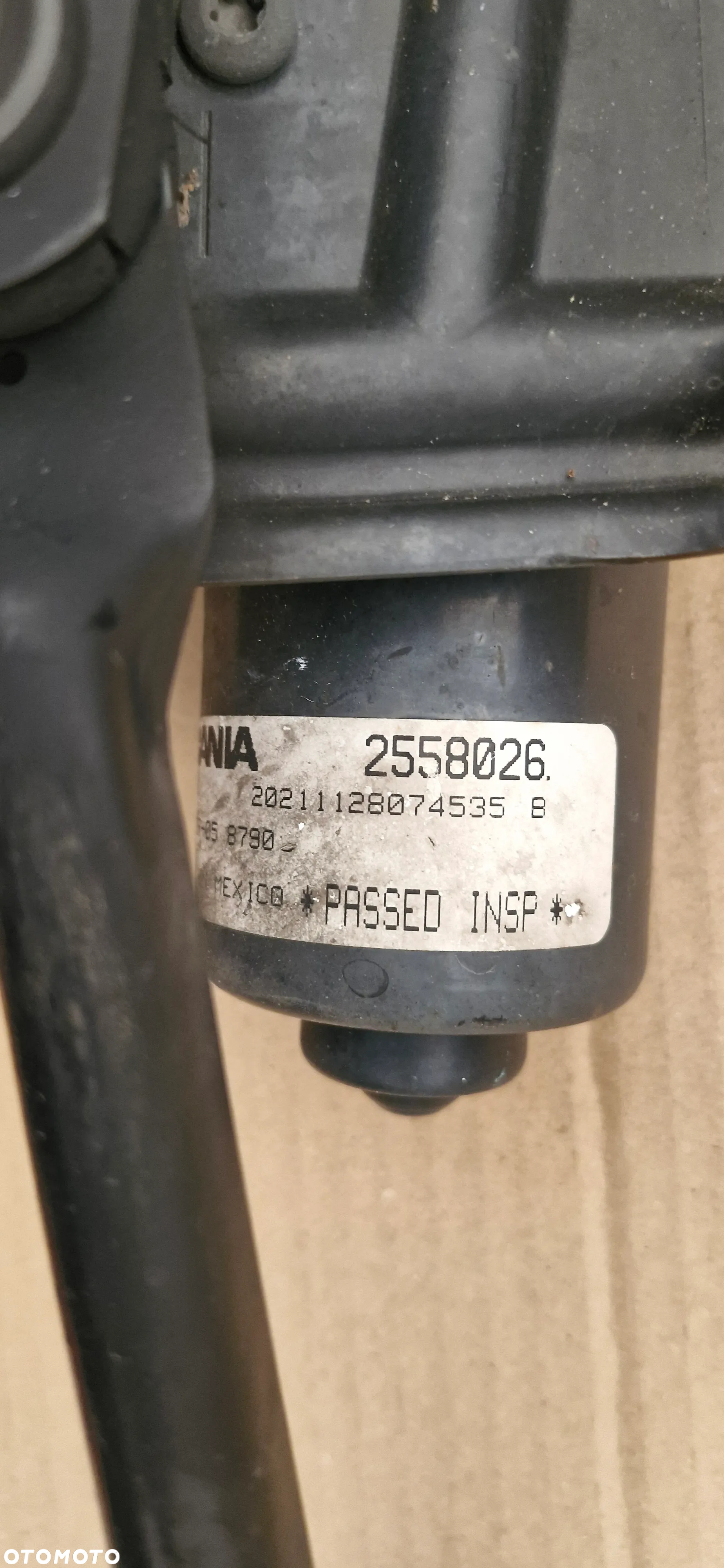 SCANIA R S MECHANIZM WYCIERACZEK 2558026 - 2