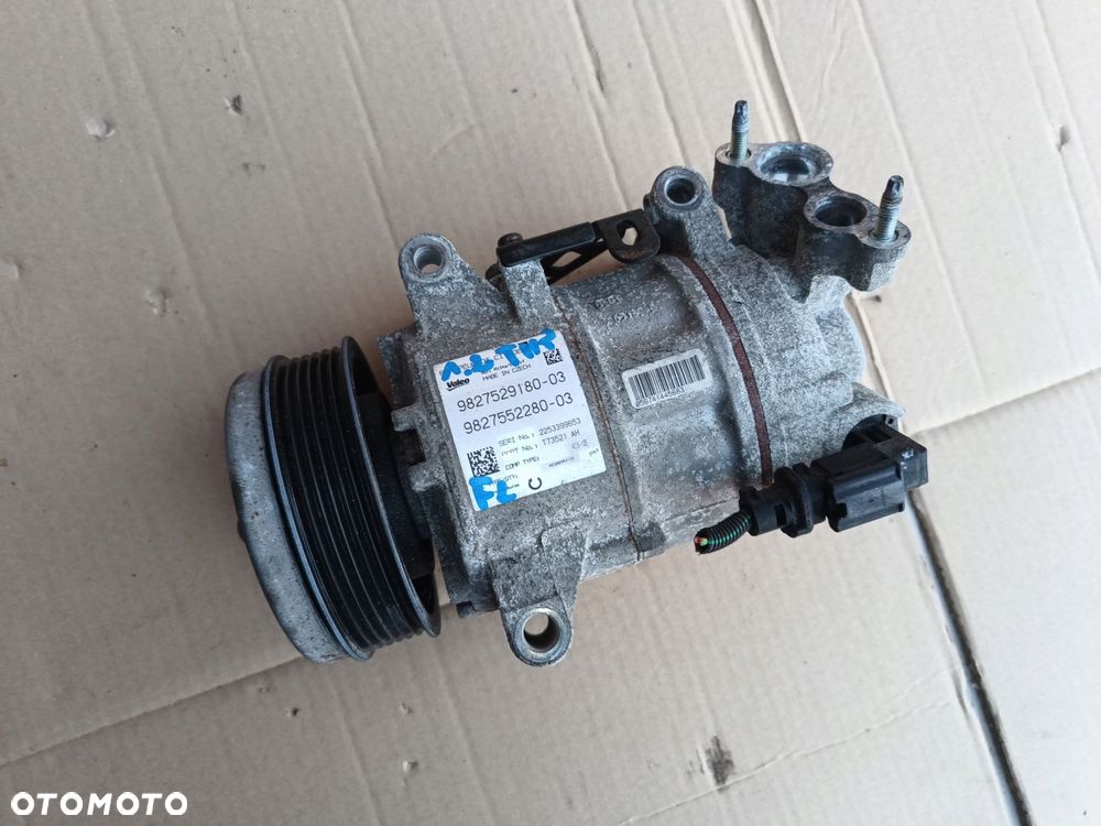 peugeot 308 t9 citroen c4 ii 1.2 thp sprężarka klimatyzacji 9827529180 - 1