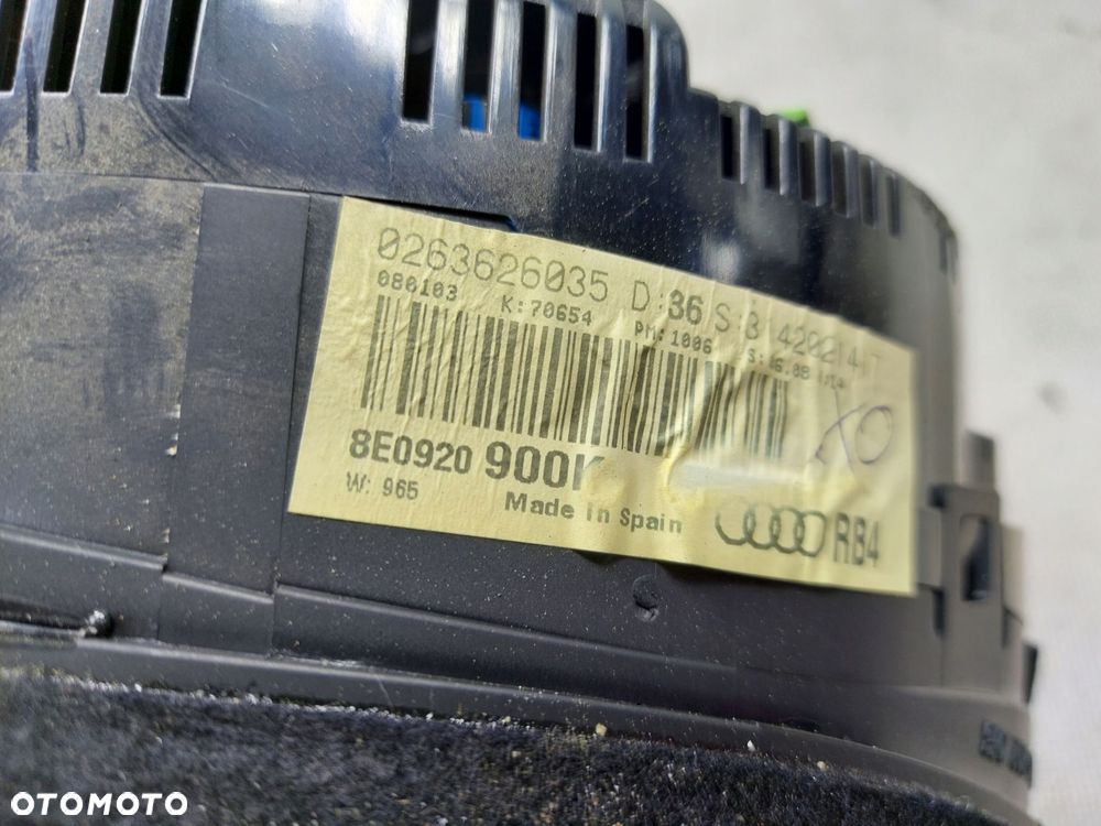 Audi A4 B6 1.9 Licznik Zegar 0263626035 - 7