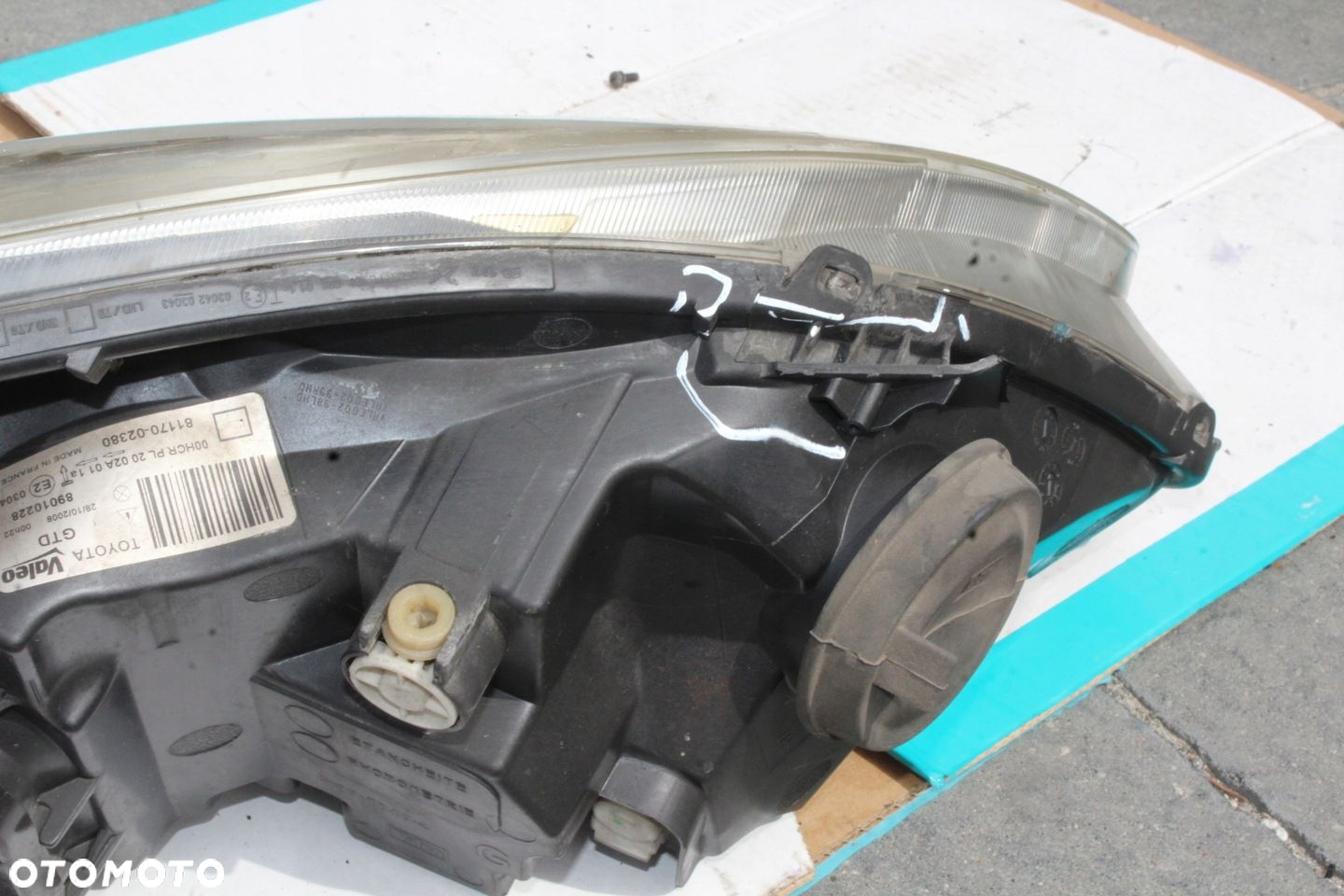 LAMPA PRAWA PRZÓD COROLLA E12 LIFT HATCHBACK EUROPA - 14