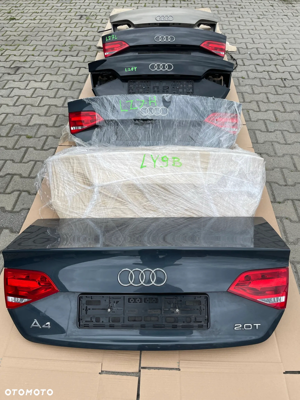 AUDI A4 B8 KLAPA TYŁ (2008-2012) LY9B, LZ7H, LY1Q,LX7W