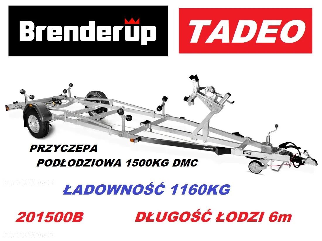 Brenderup 201500B podłodziowa BASIC 1500 - 1