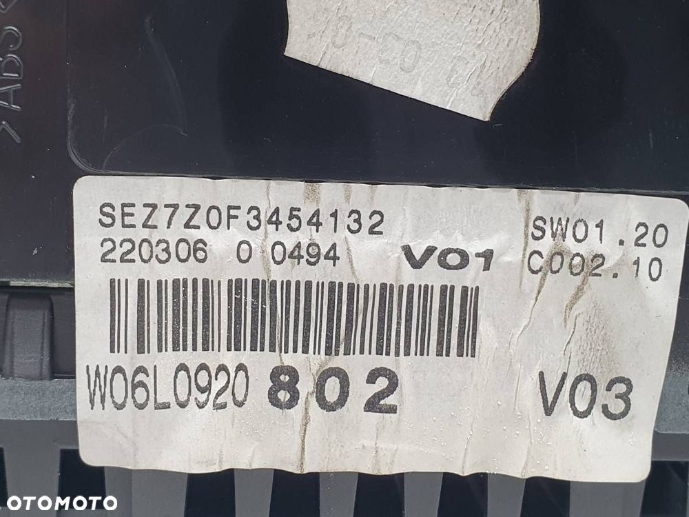 LICZNIK ZEGARY SEAT IBIZA III 1.2 B EUROPA 6L0920802 - 6