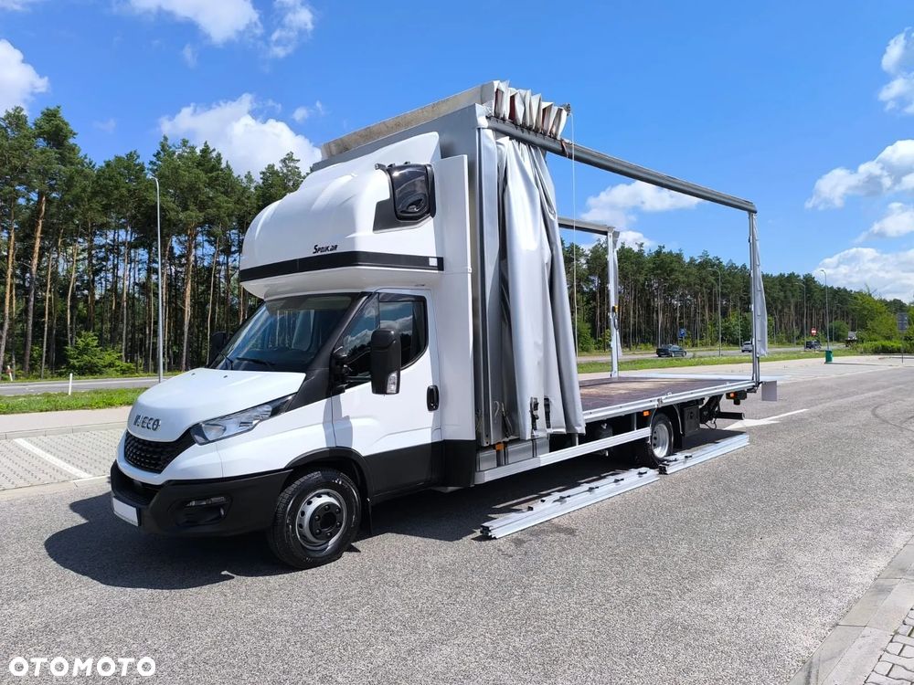 Iveco Daily 70C18 WINDA 1000kg, Sypialnia, 6.50m, 16Palet, 2xFirana + Zsuwany Dach! - 9