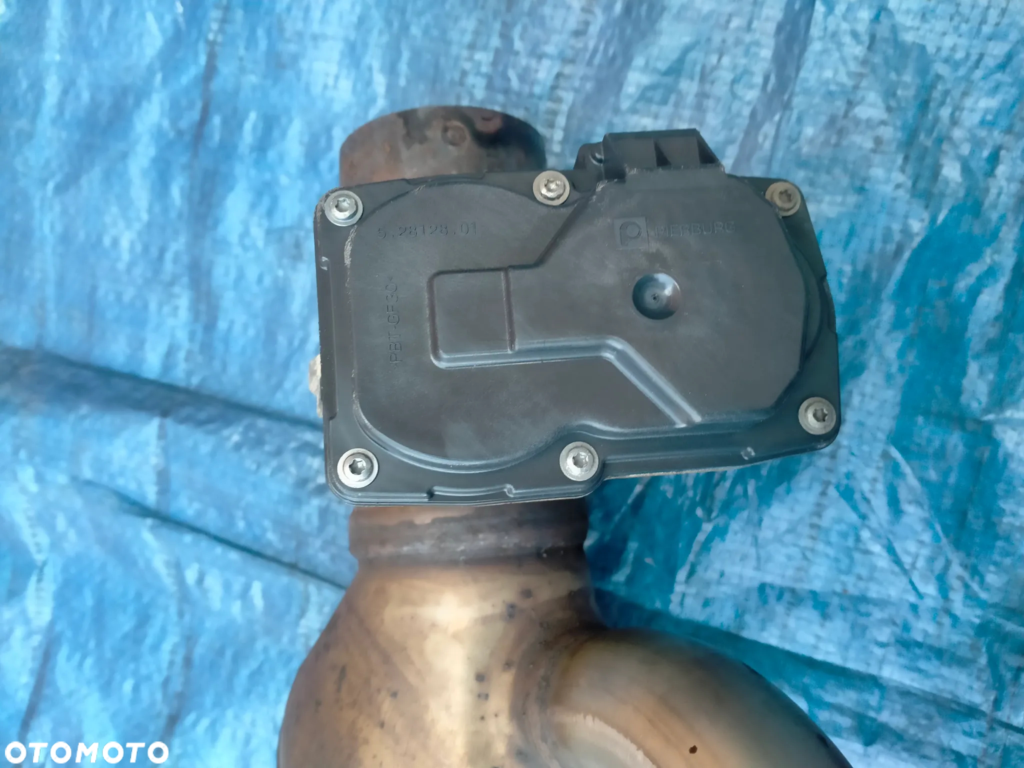 Audi Q5 80A Katalizator DPF 80A131703G / PRZEPUSTNICA 8W0253691A / ORYGINAŁ - 4