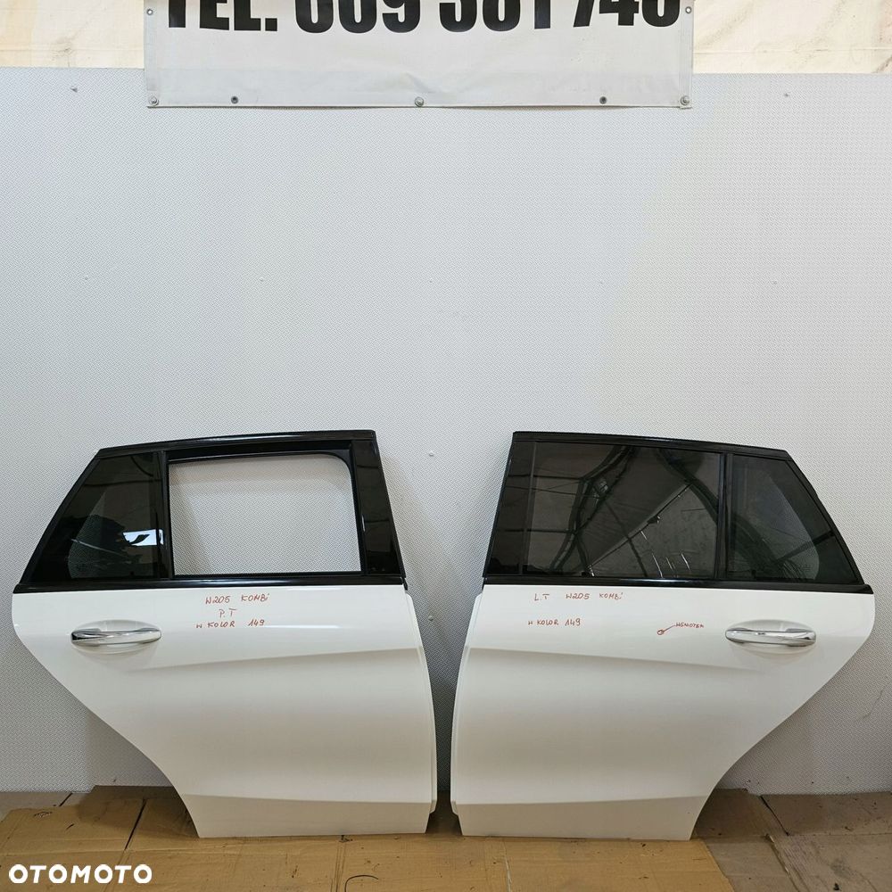 mercedes w205 s205 c-klasa kombi drzwi tył tylne lewe prawe 149 - 1