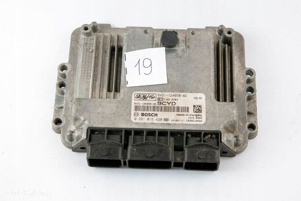 Komputer sterownik silnika Ford Fiesta mk7 9V21-12A650-AD