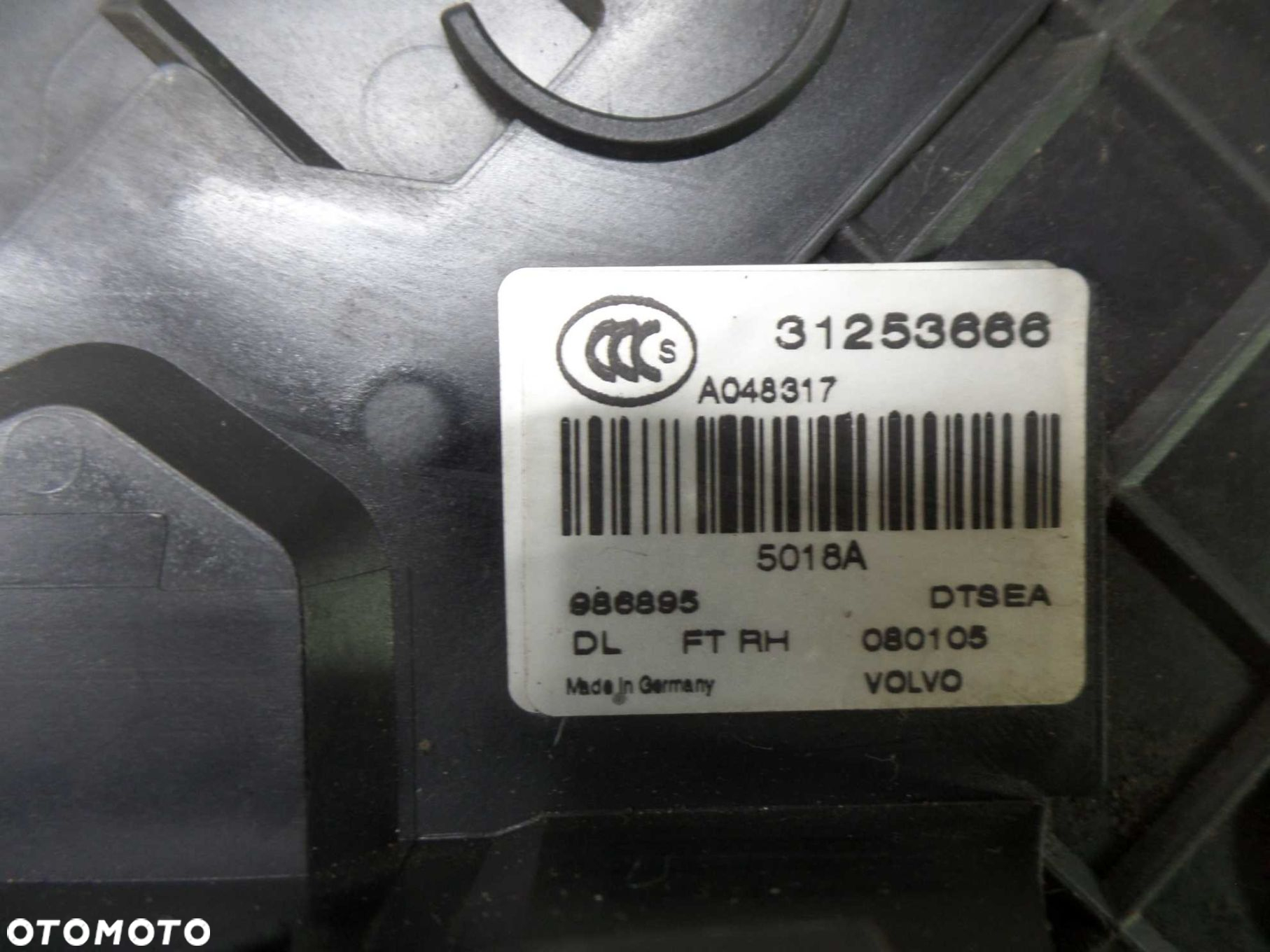 VOLVO S80 II V70 III 06-13 ZAMEK DRZWI PRZOD PRAWY 31253666 986895-104 - 12