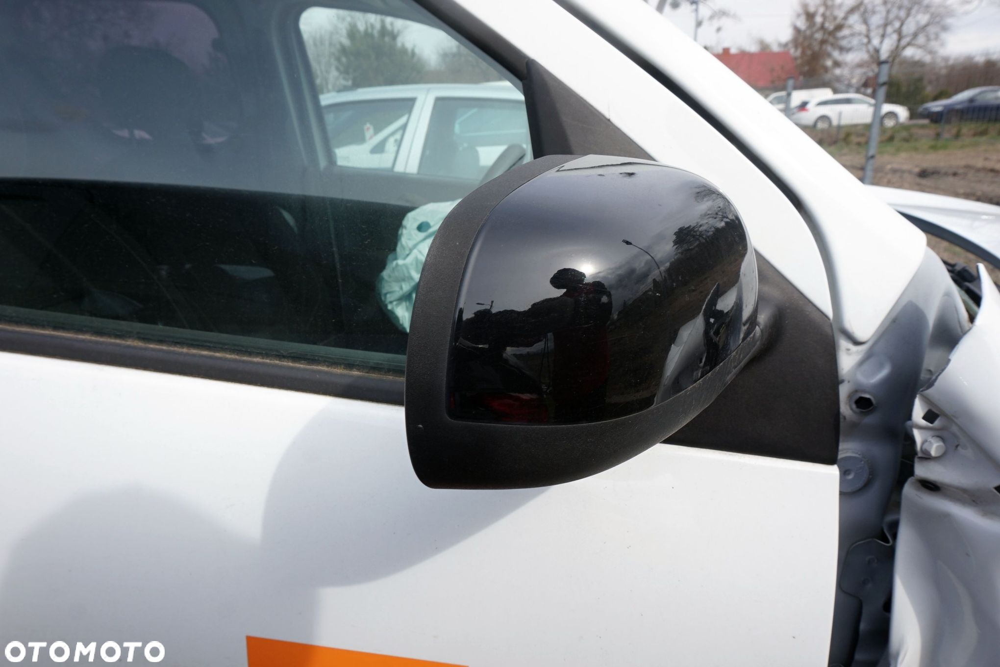 LUSTERKO ELEKTRYCZNE PRAWE DOKKER LIFT  CZARNY POŁYSK DACIA 2017-2021 - 2