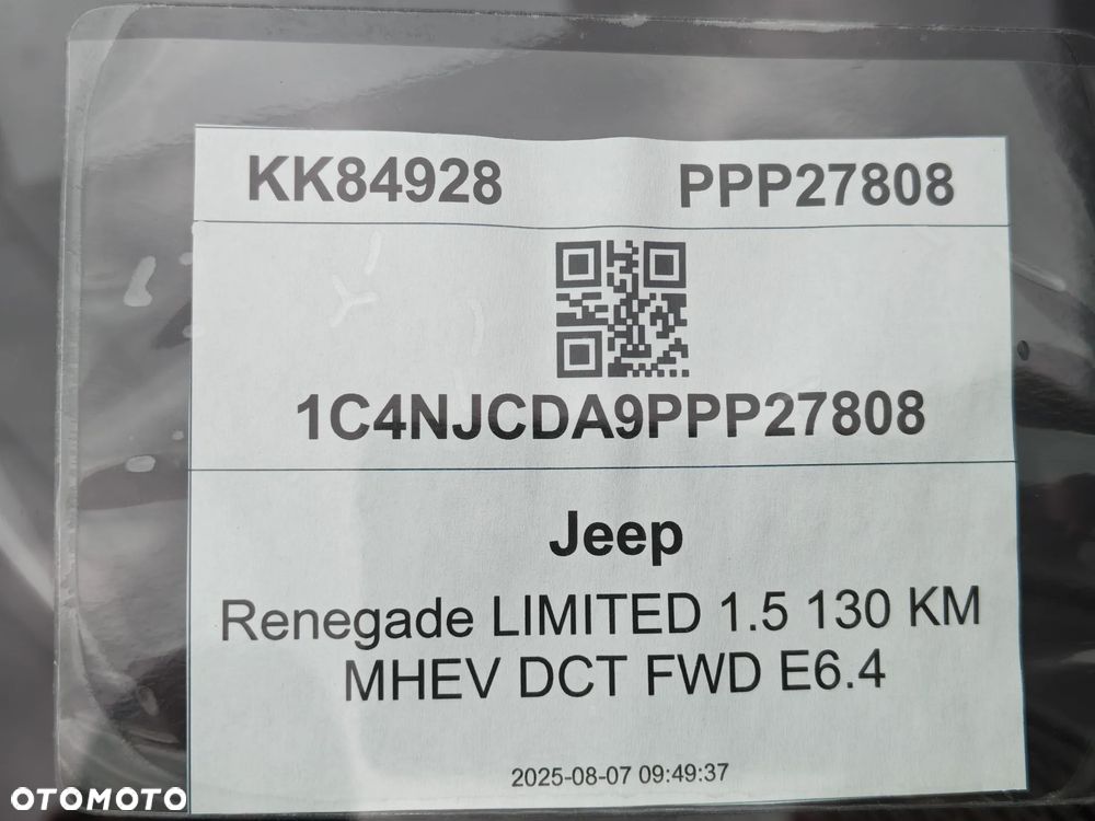 Jeep Renegade 1.5 T4 mHEV Limited FWD S&S DCT - 20