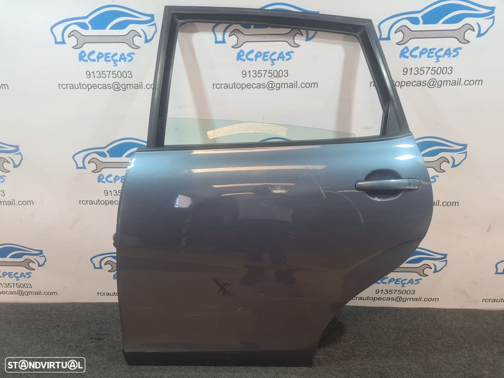 PORTA TRASEIRA TRÁS ESQUERDA SEAT ALTEA II 2 MK2 5P 5P1 FECHO ELEVADOR MOTOR PUXADOR VIDRO - 3