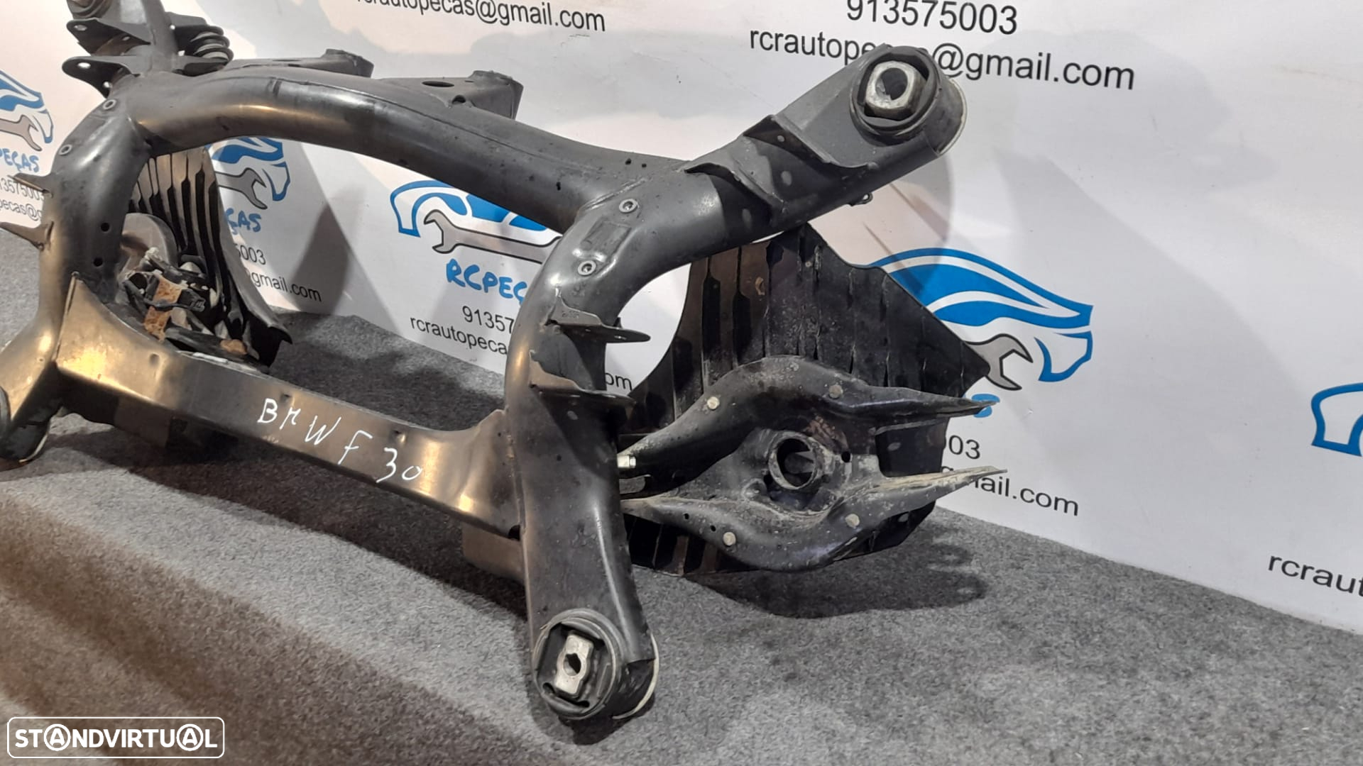 CHARRIOT TRASEIRO TRÁS 6872118 6866983 31106866983 BMW SERIE 3 F30 F31 F35 F80 - 7