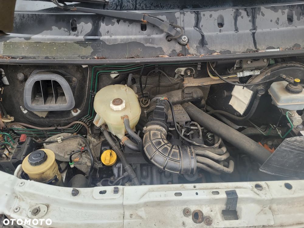 renault master II silnik 2.2 dci skrzynia sanki belka przód tył wahacz zacisk zwrotnica maglownica - 1