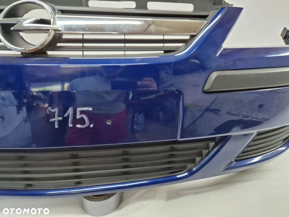 OPEL CORSA C LIFT 03- KOMPLETNY ZDERZAK PRZEDNI PRZÓD , GRANATOWY METALIK , NR AUKCJI NZ715 - 11