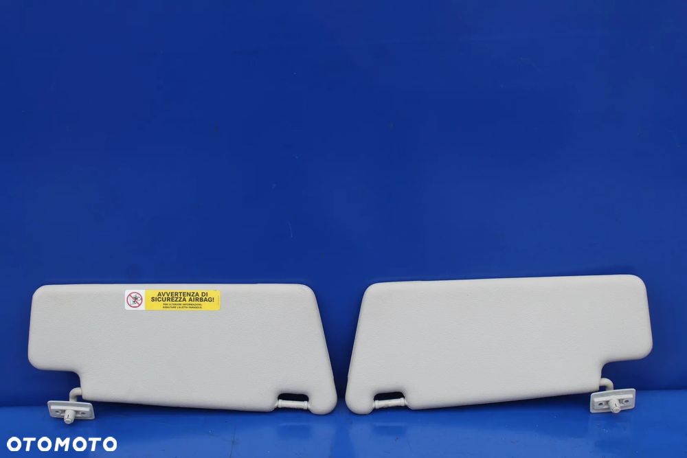 Osłony przeciwsłoneczne słoneczniki daszki komplet OE Mercedes SL R230 W230 - 8