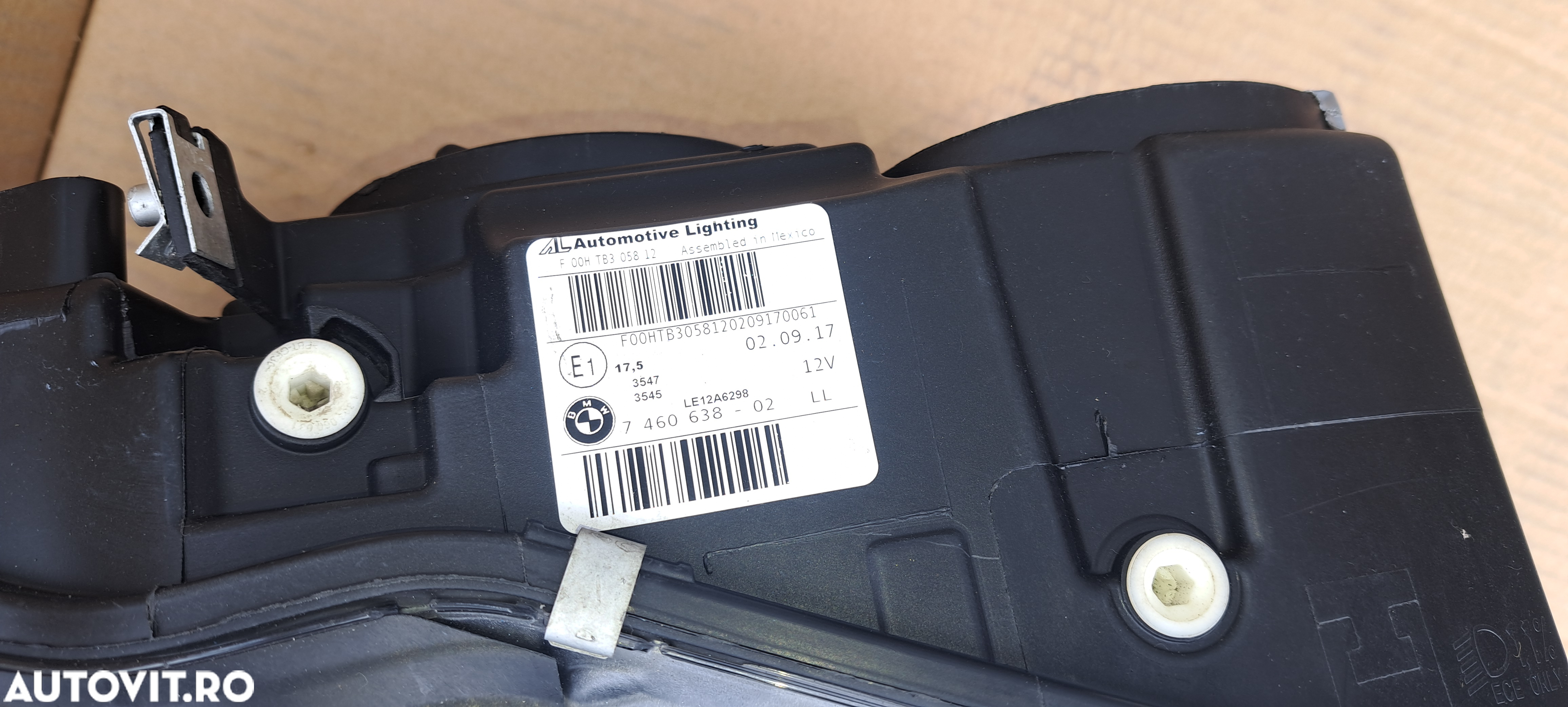 Far dreapta bixenon Adaptive  BMW X3 F25 facelift F26 - 2
