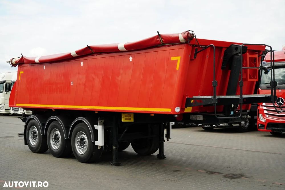 Altul BASCUNĂ 25 m3 / ALUMINIU / AXĂ RIDICATĂ / 5.100 KG / - 1
