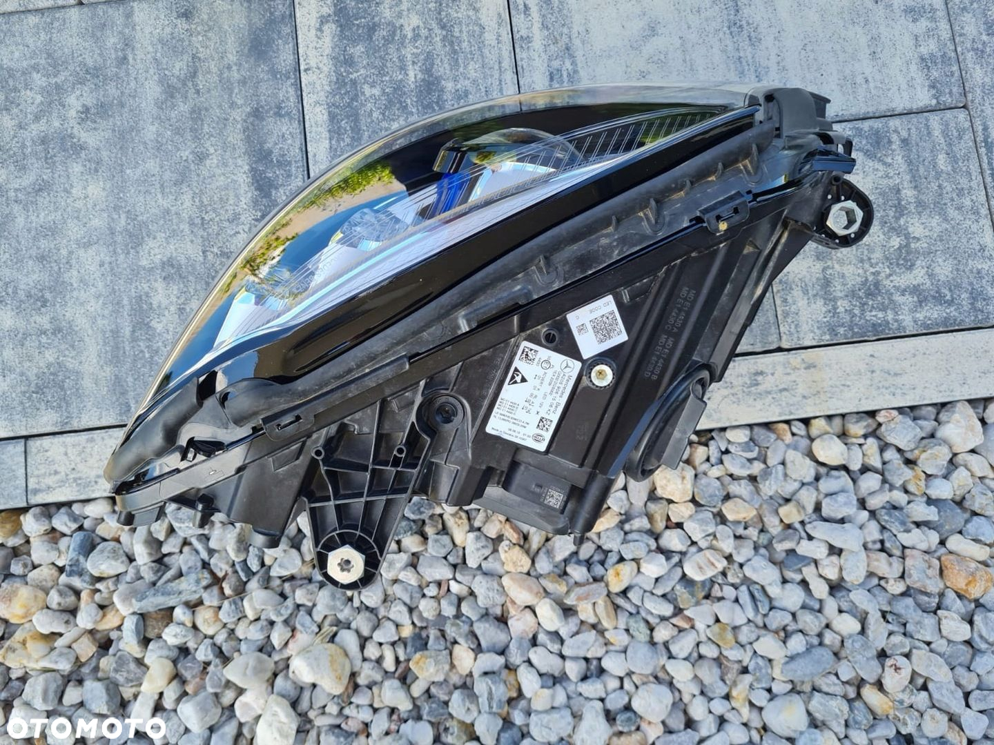 MERCEDES C KLASA W205 205 LIFT Lampa lewa przód Full Led Multibeam Chrom - 7