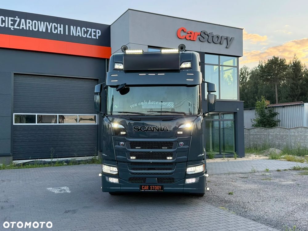 Scania R500/PODUSZKA P+T/HYDRAULIKA/RETARDER/SKÓRY/FULL LED/SPROWADZONA/ - 2