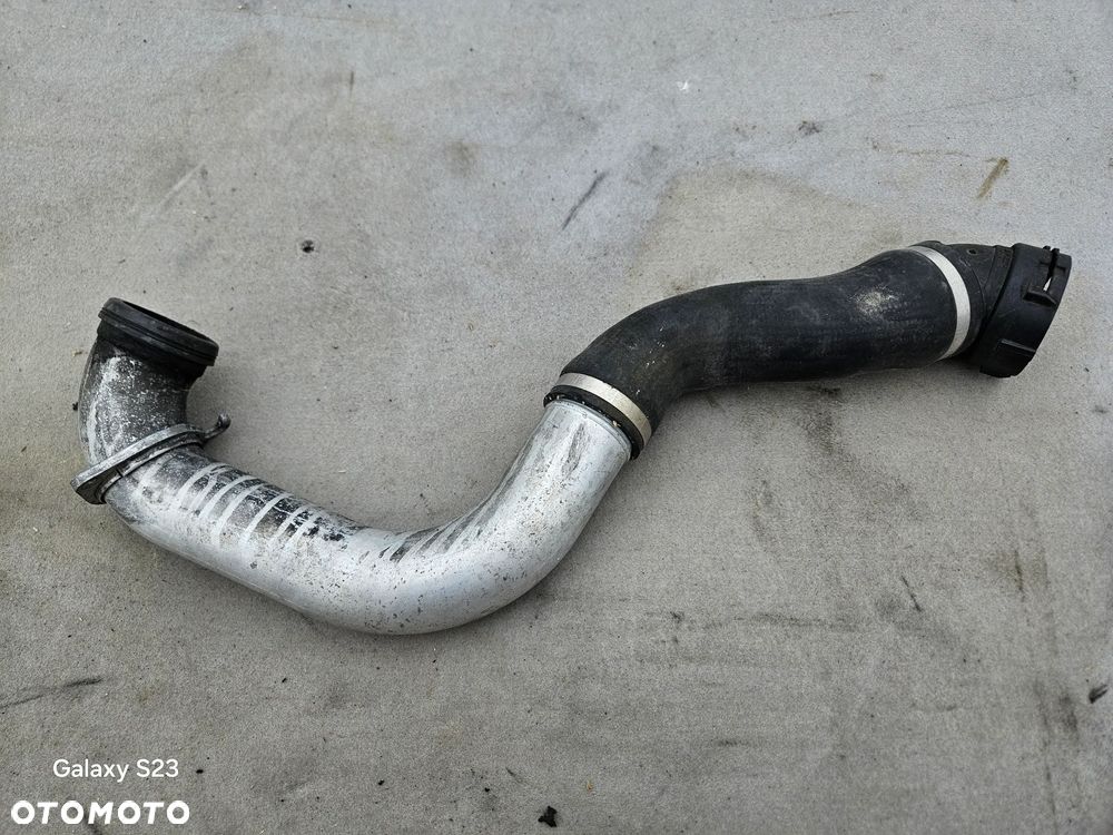 Przewód rura intercoolera BMW E60 E61 3,0 D automat 2006r 7790138 7789052 - 1