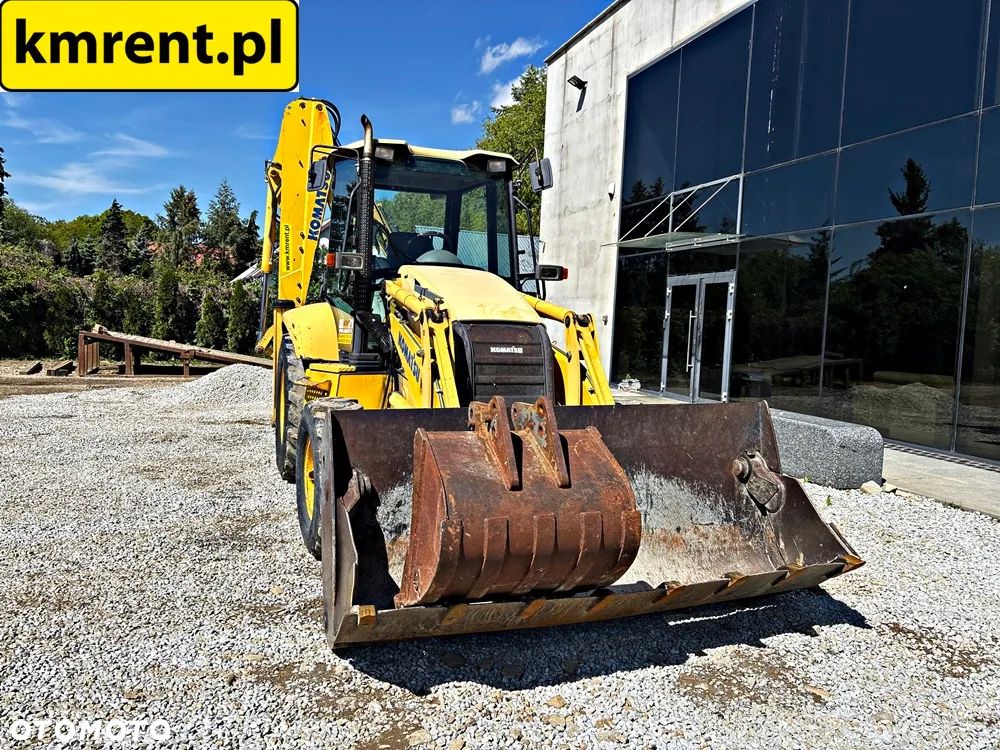 Komatsu WB93R-2 KOPARKO-ŁADOWARKA 2004R. | JCB 3CX, CAT 428 432, CASE 580 590 NEW HOLLAND 110 115 - 9
